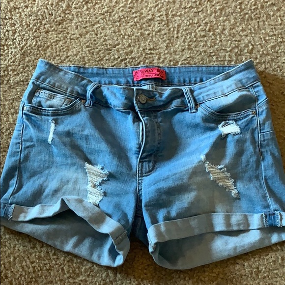 Wax Jean Pants - Jean shorts